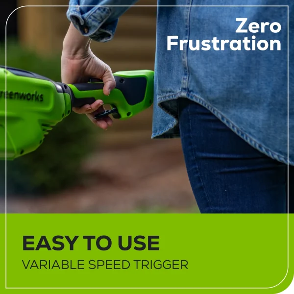 Greenworks 60V 8" Edger - Image 3