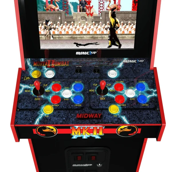Arcade1Up Mortal Kombat II Deluxe Arcade Cabinet - Image 3